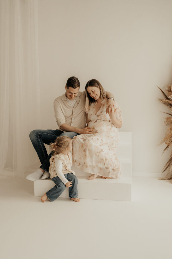 Familie im Tageslichtstudio in Ahaus im Münsterland